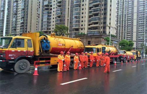 旌德市政管道清淤